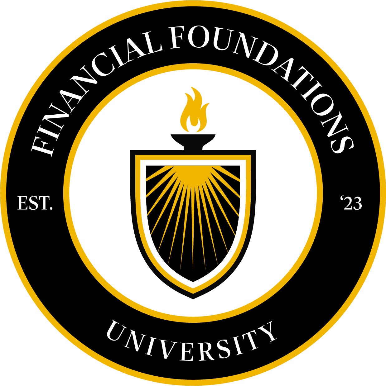Financial Foundations University stamp emblem